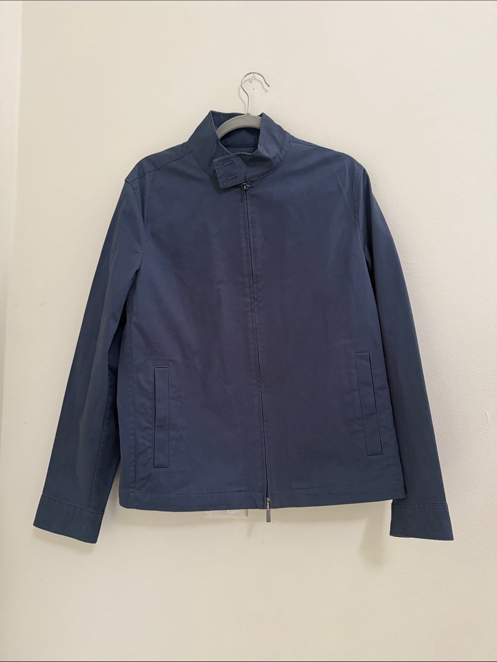 Express Men's Dark Navy Lightweight Zip Jacket